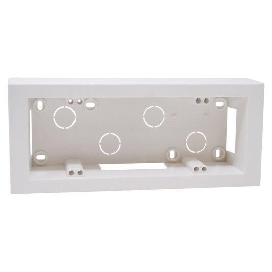 Scatola da parete sartel monoblocco 6 posti colore bianco