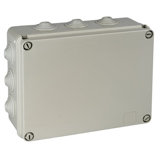 Scatola di derivazione esterna Gewiss 300x220x120 mm con 6 passacavi IP55 - GW44209