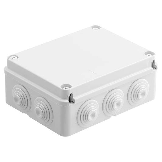 Scatola gewiss di derivazione esterna 190x140x70 mm con 10 passacavi ip55