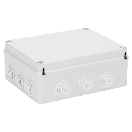 Scatola gewiss di derivazione esterna 240x190x90 mm con 12 passacavi ip55