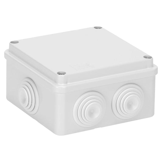 Scatola gewiss di derivazione esterna 100x100x50 mm con 6 passacavi ip55