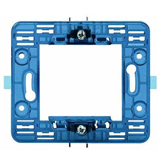 Supporto 2 moduli bticino matix per scatola tonda 500S/2A