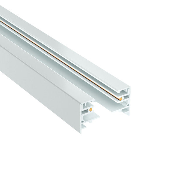 Binario Monofase Bianco - 1 metro