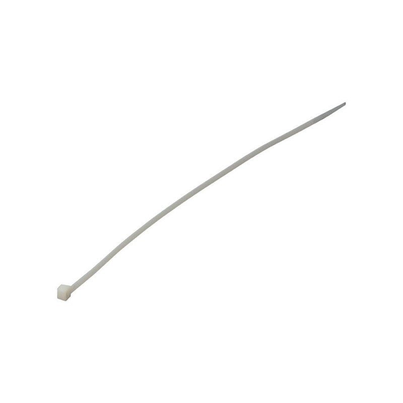 Confezione da 100 Fascette Stringicavo Autobloccanti in Nylon 4,5 X 150 MM - Bianco - Elettrohub.it