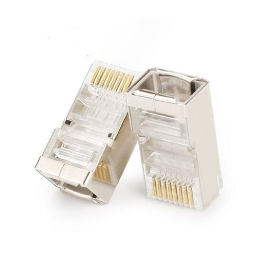 Plug Modulare EZ CAT6 - 8P8C Schermato - Confezione da 100 Pezzi